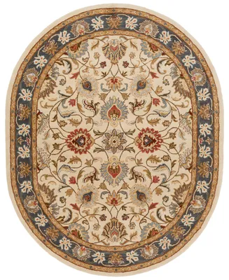 Livabliss Caesar Cae-1125 Bright Yellow 8' x 10' Oval Area Rug