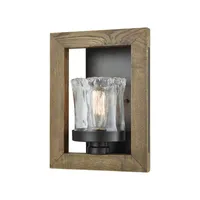 Timberwood 1 Wall Sconce Oil Rubbed Bronze