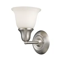 Berwick 1-Light Sconce in Brushed Nickel