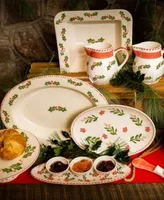 Euro Ceramica Natal Dinnerware Collection