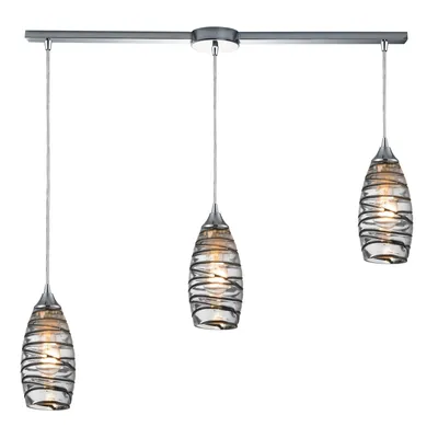 Twister Light Pendant in Polished Chrome