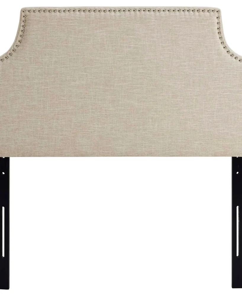 Laura Twin Upholstered Fabric Headboard