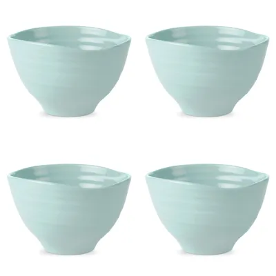 Portmeirion Sophie Conran Celadon Small Footed Bowl Set of 4