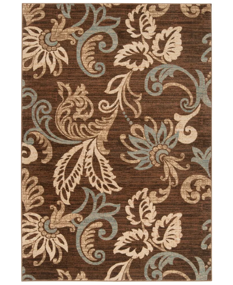 Closeout! Surya Riley Rly-5022 Dark Brown 2' x 3'3" Area Rug