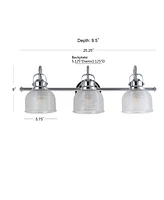 Jonathan Y Virginia 3-Light Led Vanity Light