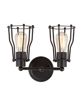 Jonathan Y Evelyn 2-Light Metal Vanity Light