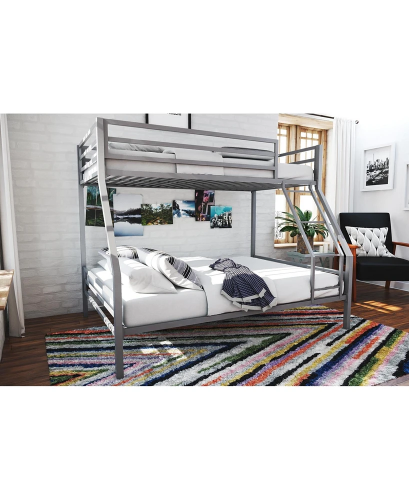 Novogratz Maxwell Twin over Full Metal Bunk Bed