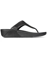 FitFlop Women's Lulu Leather Toe-Thongs Sandals