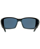 Costa Del Mar Polarized Sunglasses, Blackfin 06S000003 62P