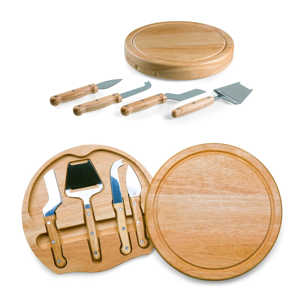 Toscana by Picnic Time Circo Cheese Board & Tools Set