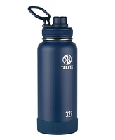 Takeya Actives 32oz Insulated Stainless Steel Water Bottle with Spout Lid