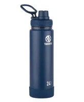 Takeya Actives 24oz Insulated Stainless Steel Water Bottle with Spout Lid