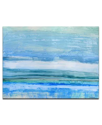 Ready2HangArt 'Eastern Shores' Abstract Ocean Canvas Wall Art