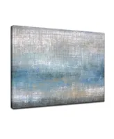 Ready2HangArt 'Buck roe Shore' Abstract Canvas Wall Art, 30x40"