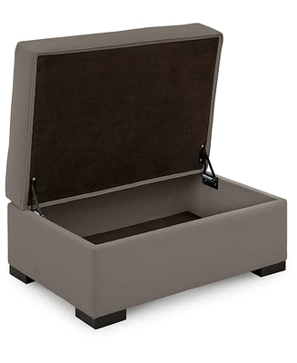 Astra 36" Fabric Chair Bed Storage Ottoman, Created for Macy's