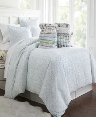 Tranquil Sleep Patterned Duvet Cover Set By The Home Collection