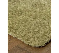 Oriental Weavers Heavenly Shag 73403 Green/Green 3' x 5' Area Rug