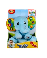 Learn with Me Plush Elephant