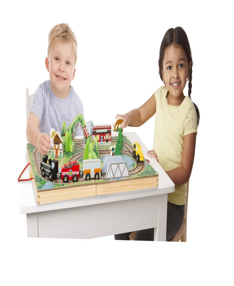 Melissa and Doug Take-Along Railroad