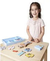 Melissa & Doug Julia Magnetic Dress-Up Wooden Doll Pretend Play Set (25+ pcs)