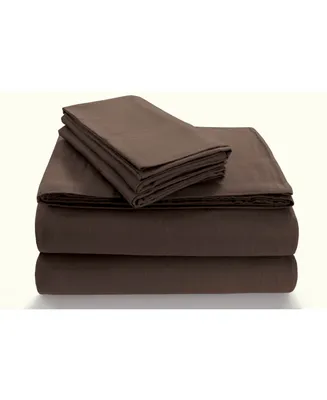 Tribeca Living Flannel Extra Deep Pocket Full Sheet Set