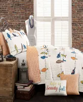 Rowley Birds 7-Pc Set Full/Queen Quilt Set