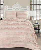 Belle Ruffle 2-Piece Twin Quilt Set