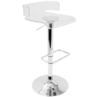 Lumisource Pride Adjustable Barstool