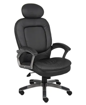 Boss Office Products Executive Pillow Top Chair W/ Headrest