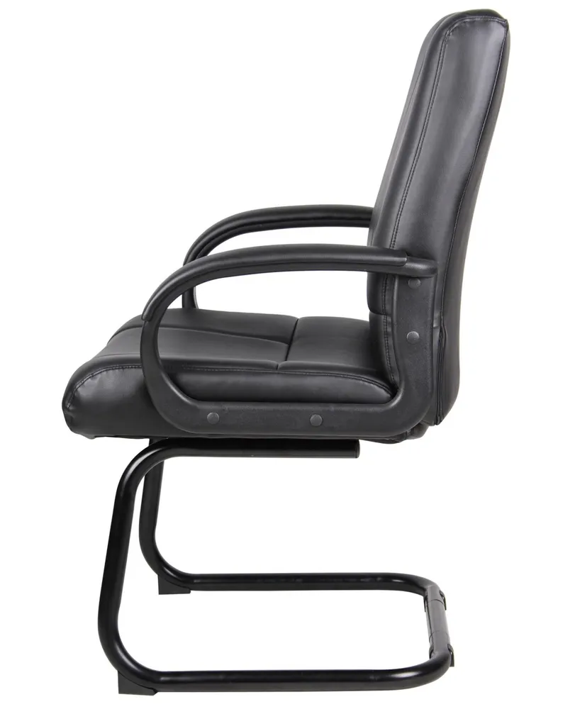 Boss Office Products Caressoft Mid Back Guest Chair