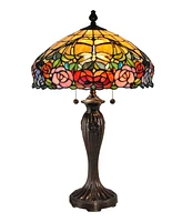 Dale Tiffany Zenia Rose Table Lamp