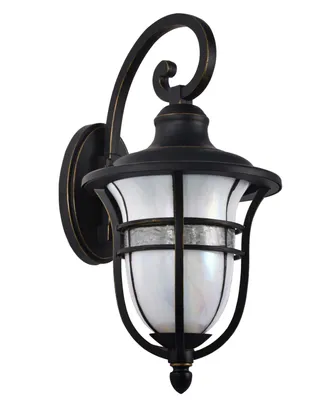 Dale Tiffany Kenya 17.5"H Outdoor Tiffany Wall Sconce