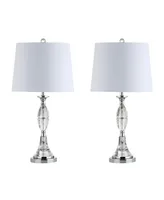 Jonathan Y Reid Crystal Led Table Lamp, Set Of 2