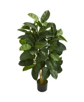 Nearly Natural 4' Oak Ficus Artificial Tree