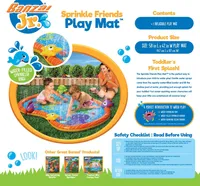 Banzai Jr. Sprinkle Friends Outdoor Water Play Mat