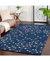 Surya Athena Ath-5156 Navy 2' x 3' Area Rug