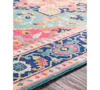 Closeout! Surya Antique Atq-1015 Teal 8' x 11' Area Rug