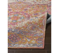 Surya Amsterdam Ams-1016 Bright Pink 8' x 10' Area Rug