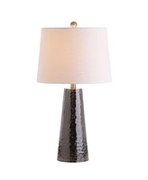 Jonathan Y Wells Hammered Metal Led Table Lamp