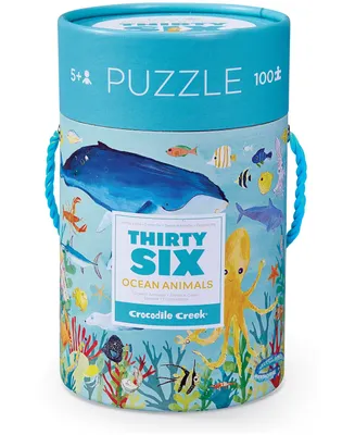 Thirty Six Ocean Animals Jigsaw Puzzle