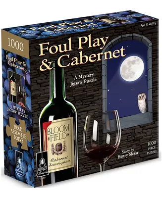 Foul Play and Cabernet Classic Mystery Jigsaw Puzzle