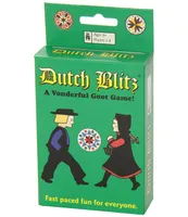 Dutch Blitz Original and Blue Expansion Pack Combo Card Game Set