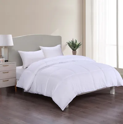 Lotus Home Microfiber Down Alternative Comforter With Stain Control