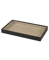 1.5" Black Standard Jewelry Tray