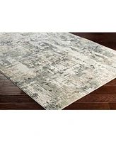 Livabliss Quatro Qua-2302 Silver Gray 5'3" x 7'3" Area Rug