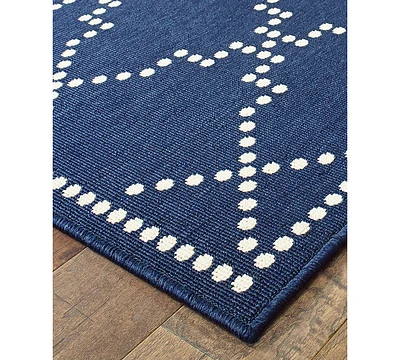Oriental Weavers Marina 7765 7'10" Indoor/Outdoor Round Area Rug
