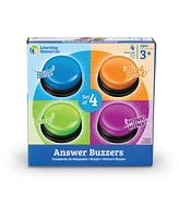 Learning Resources Answer Game Show Buzzers, Set of 4