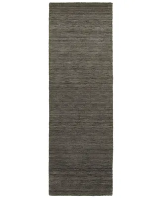 Oriental Weavers Aniston 27102 Charcoal/Charcoal 2'6" x 8' Runner Area Rug