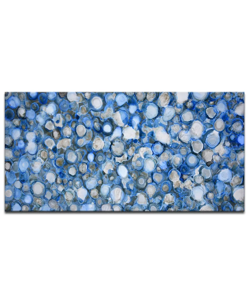 Ready2HangArt 'Winter Creek Stones' Canvas Wall Art