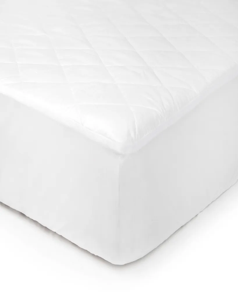 Quilted Waterproof Mattress Pad White Queen | L.L.Bean